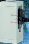 The photograph shows the switch unit fitted in the swallow-tail guide